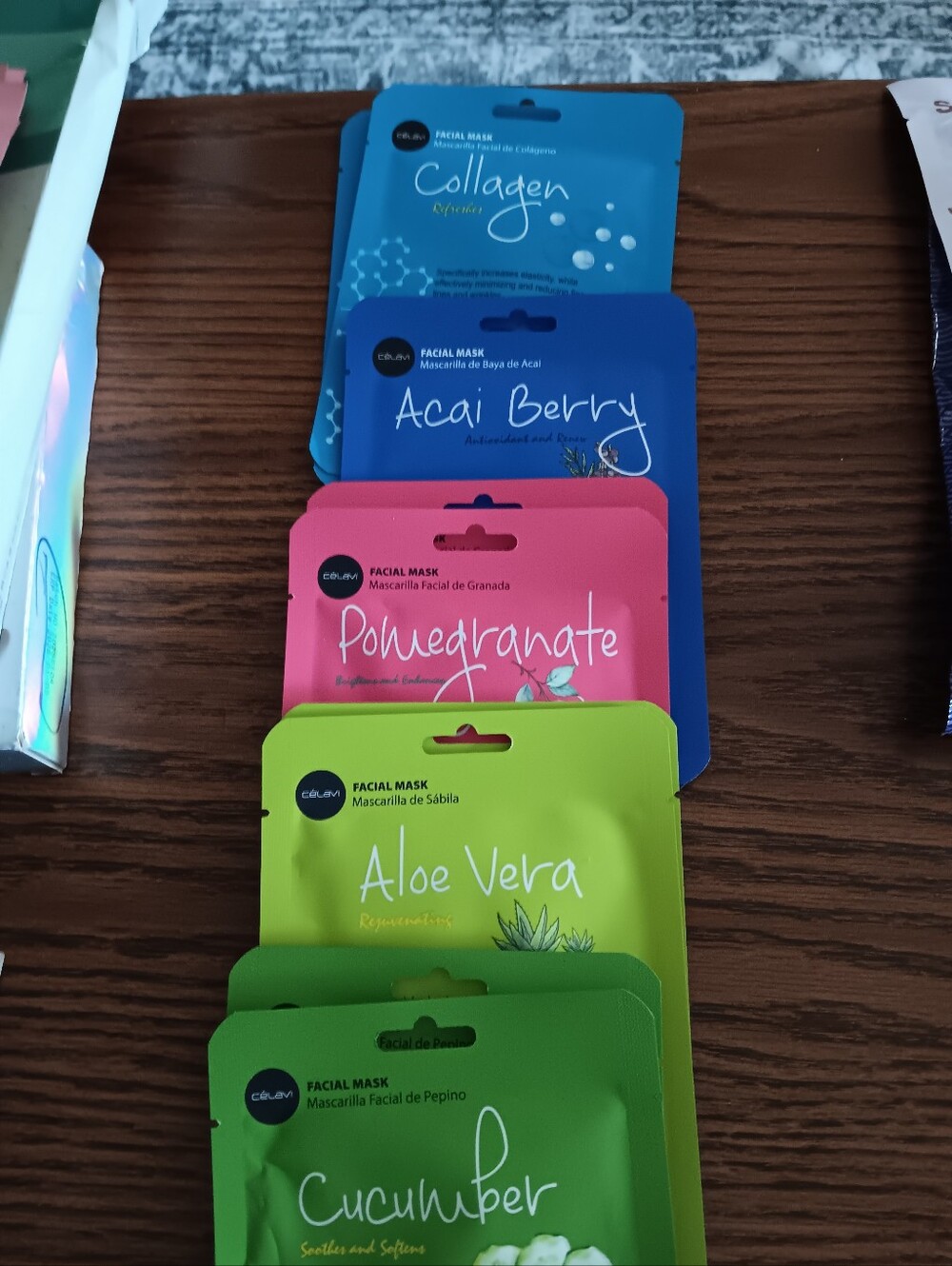 Facial Sheet Mask Variety Of Face Masks 10pk.